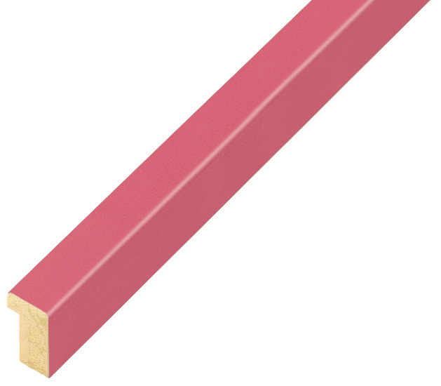 Profil ramin plat 10 mm - finisaj mat - culoare fucsia