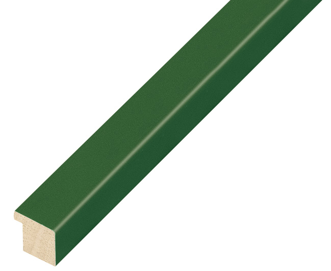 Profil ayous plat Lățime 15 mm Înălțime 14 - Verde măslin - 15OLIVA