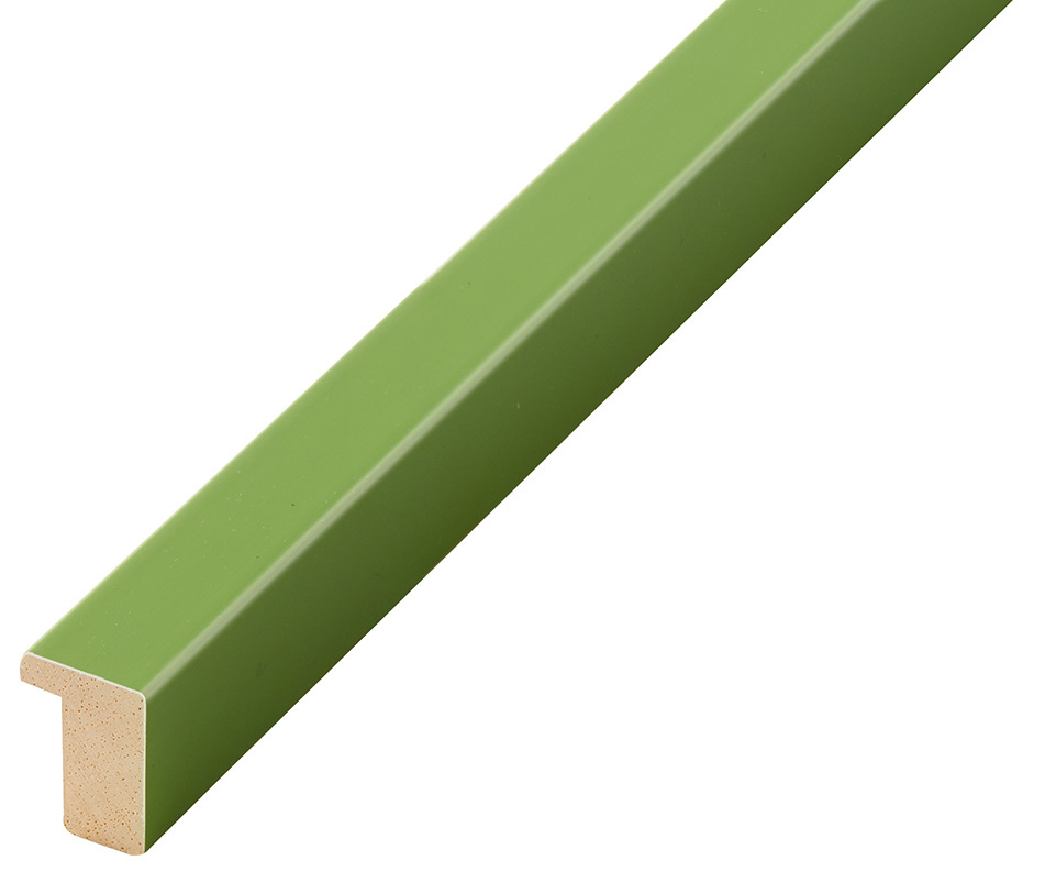Profil ayous plat Lățime 15 mm Înălțime 20 - Verde