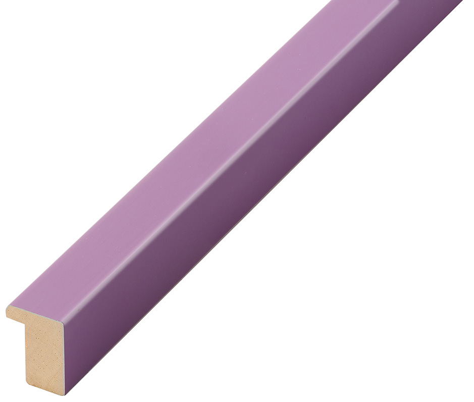 Profil ayous plat Lățime 15 mm Înălțime 20 - Violet