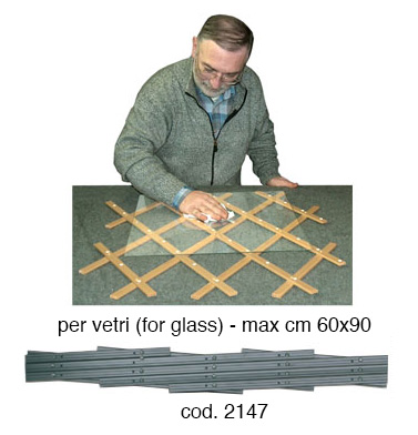 Suport extensibil din PVC pt. curățarea sticlei cm 60x90