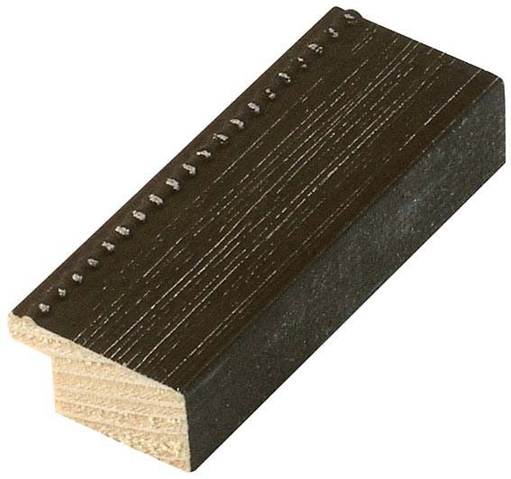 Profil pin Lățime 28 mm - finisaj negru mat