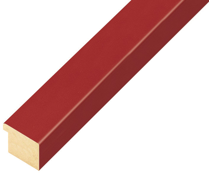 Profil ayous plat Lățime 20 mm Înălțime 14 - Roșu
