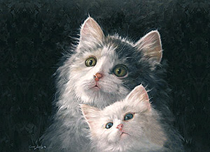 Pictura: Pisicuțe - cm 50x60