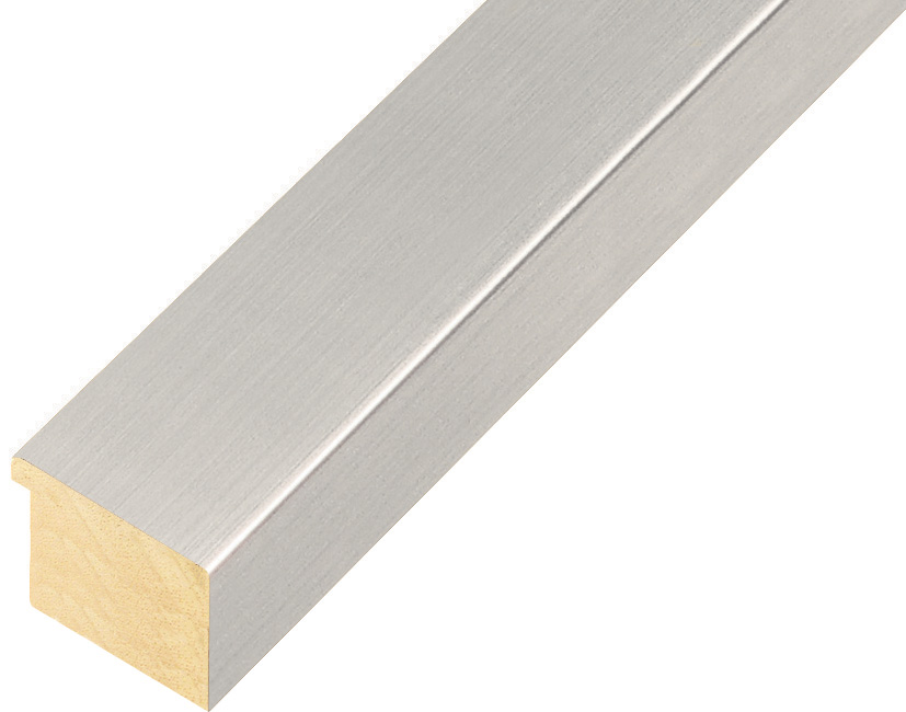 Profil ayous plat Lățime 30 mm Înălțime 20 - Argintiu - 27ARG