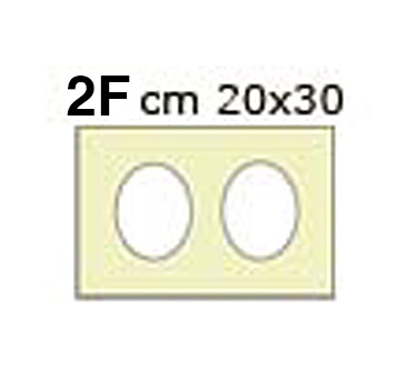 Pass. carton gata de utilizare 20x30 cm culoare - crem