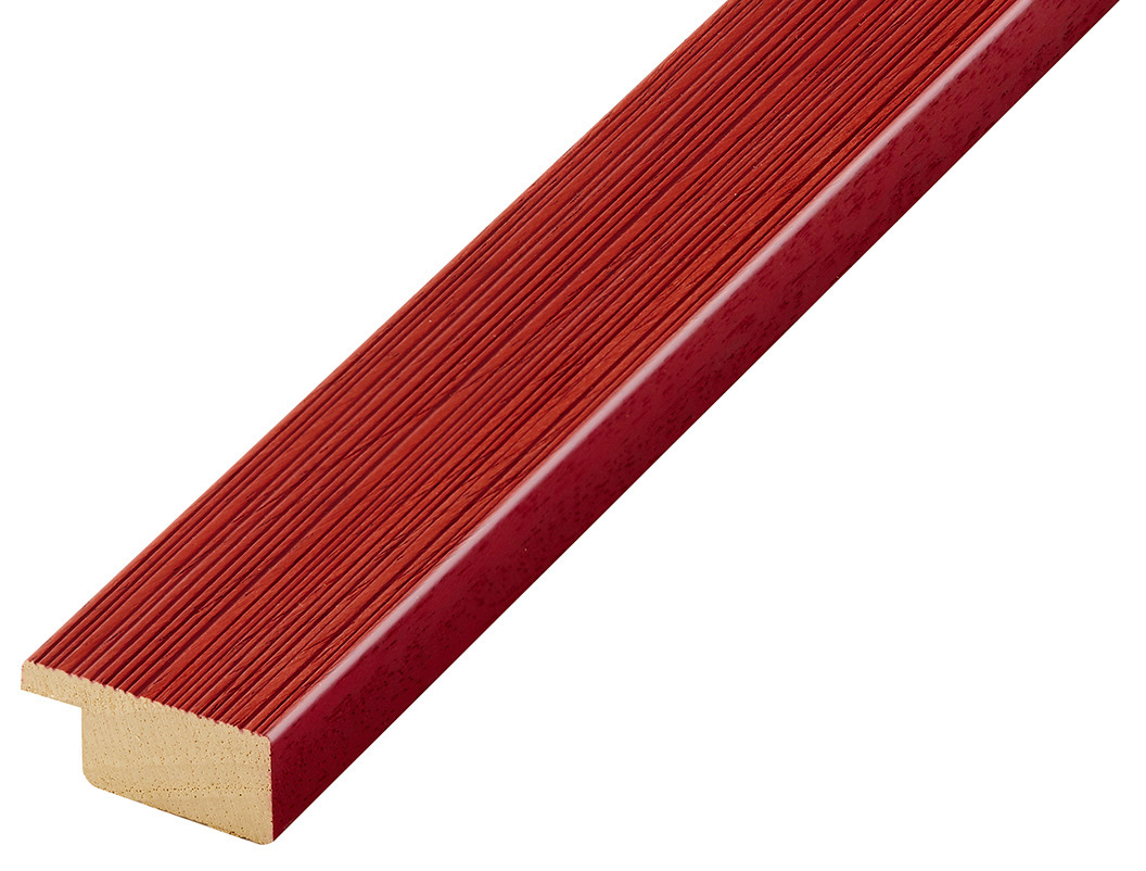 Profil ayous plat Lățime 30 mm Înălțime 14 - Roșu - 30ROSSO