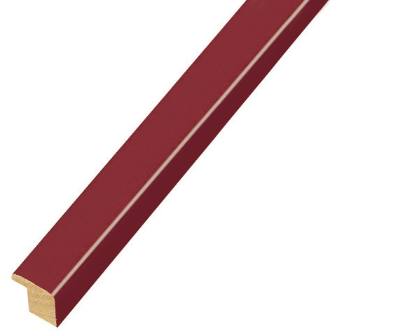 Profil pin îmbinat Lățime 14 mm - Bordeaux lucios