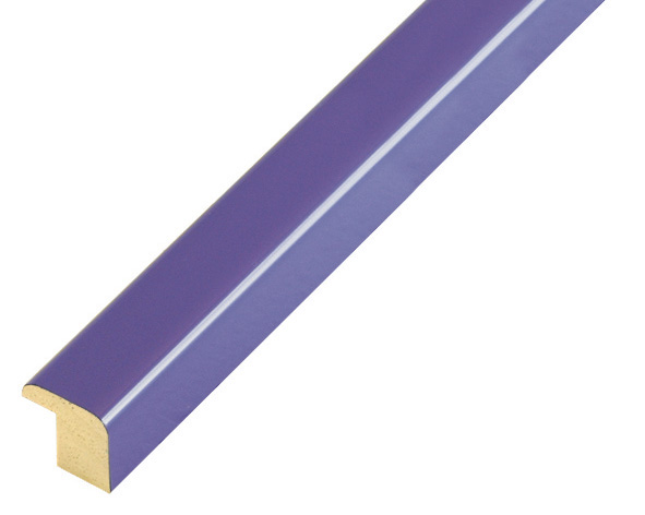 Profil pin îmbinat Lățime 14 mm - Violet lucios