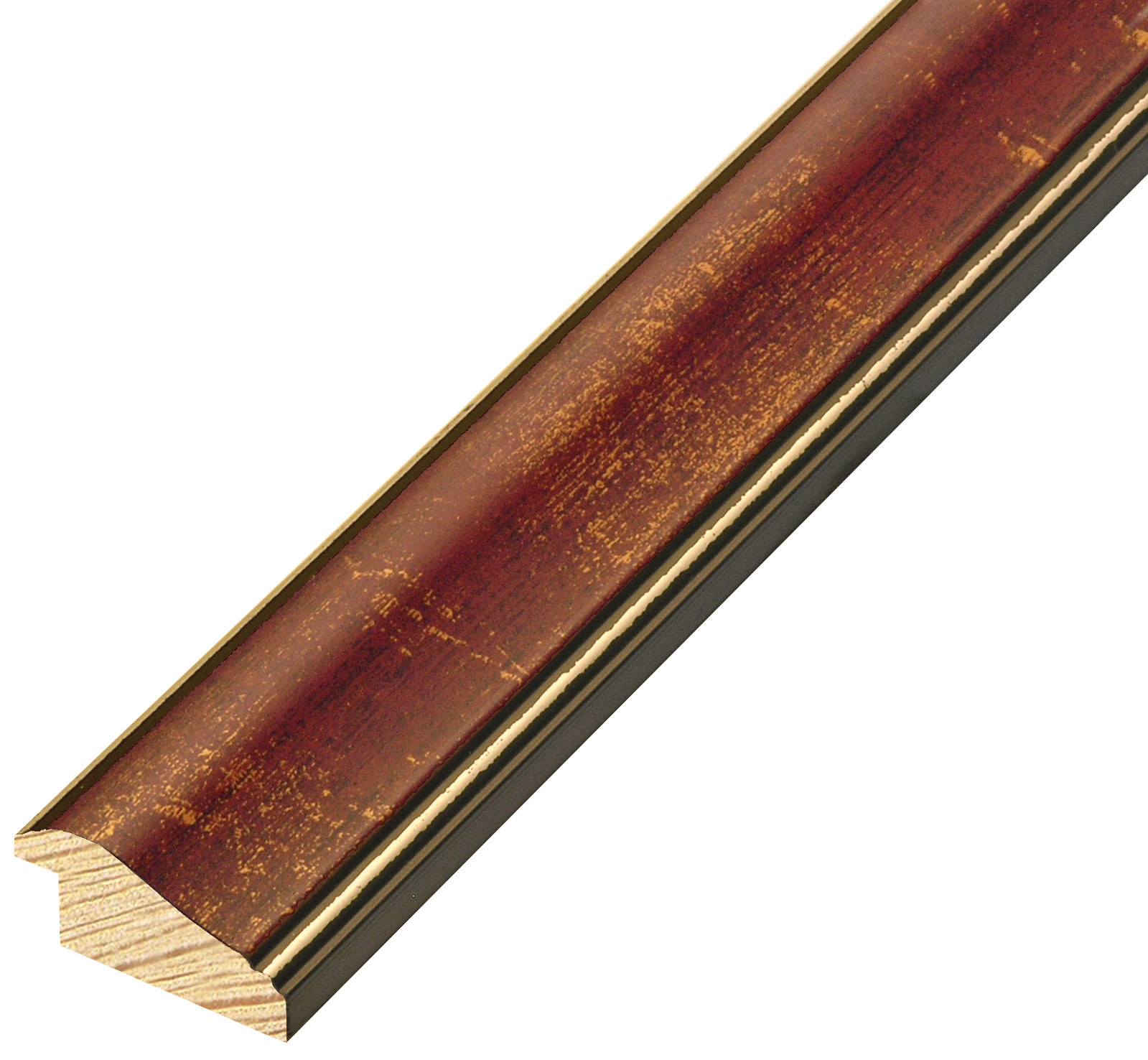 Profil de pin îmbinat - Lățime 40 mm - Înălțime 19 mm - Rubin