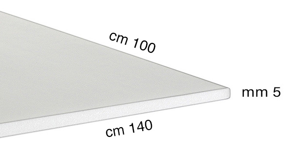 Panouri din polistiren grosime 5 mm - 100x140 cm