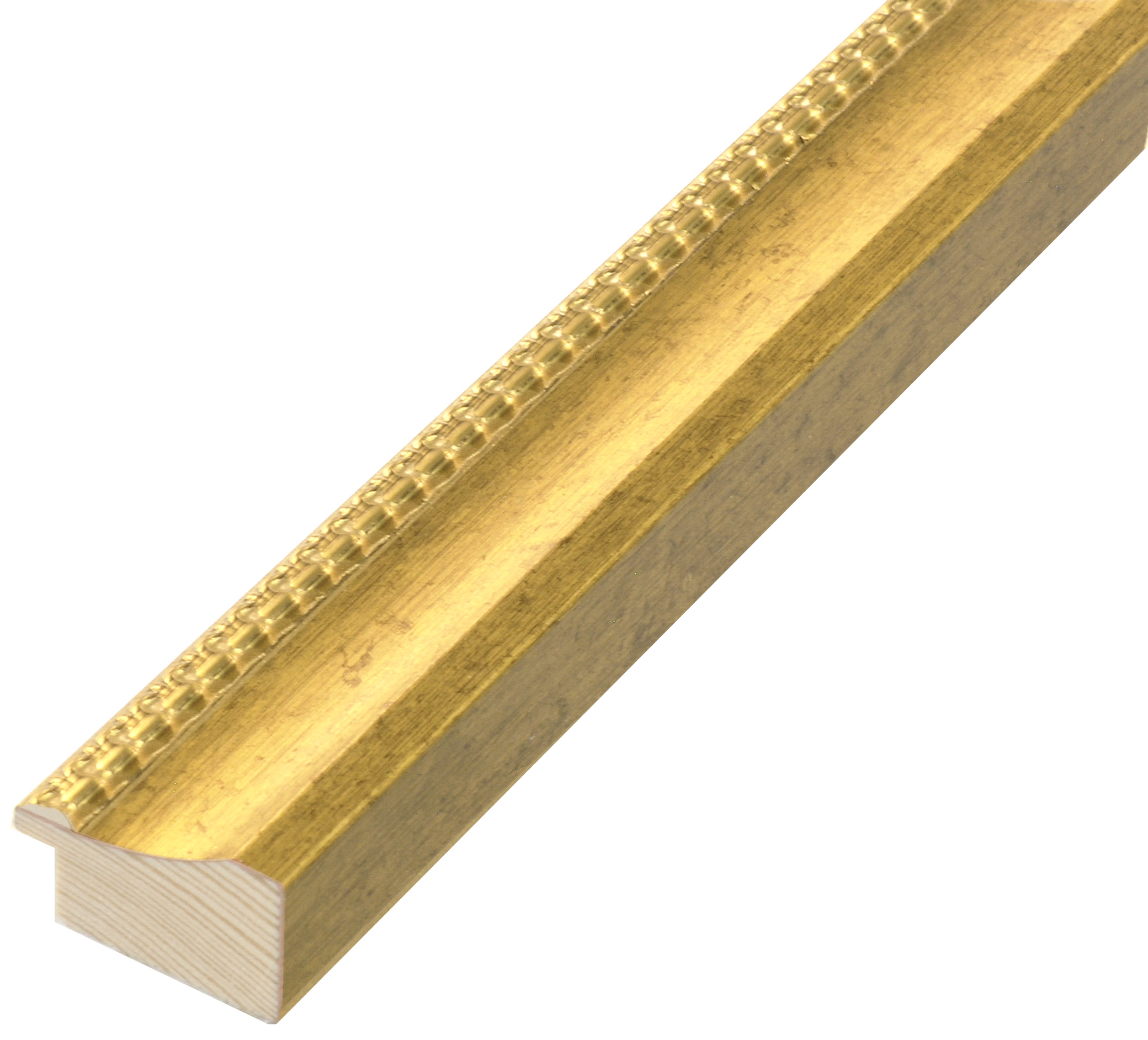 Profil pin îmbinat - Lățime 35 mm Înălțime - auriu