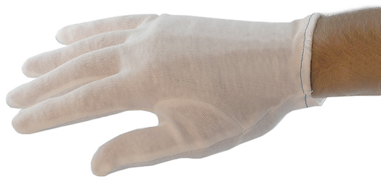 Pereche de mănuși din bumbac - mărime medie 
