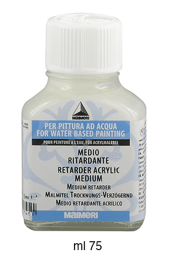 Medium retardant pentru acrilice - flacon de 75 ml