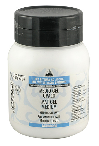 Medium gel acrilic mat - 500 ml