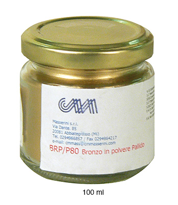 Serie completa de 7 borcane de bronz în pulbere de 100 ml