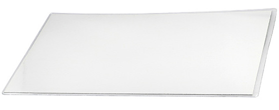 Plicuri PVC sigilate - în interior carton alb - 36x51 cm