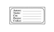 Etichete pt. plicuri 589 - 33x64 cm - în franceză - Pachet 100