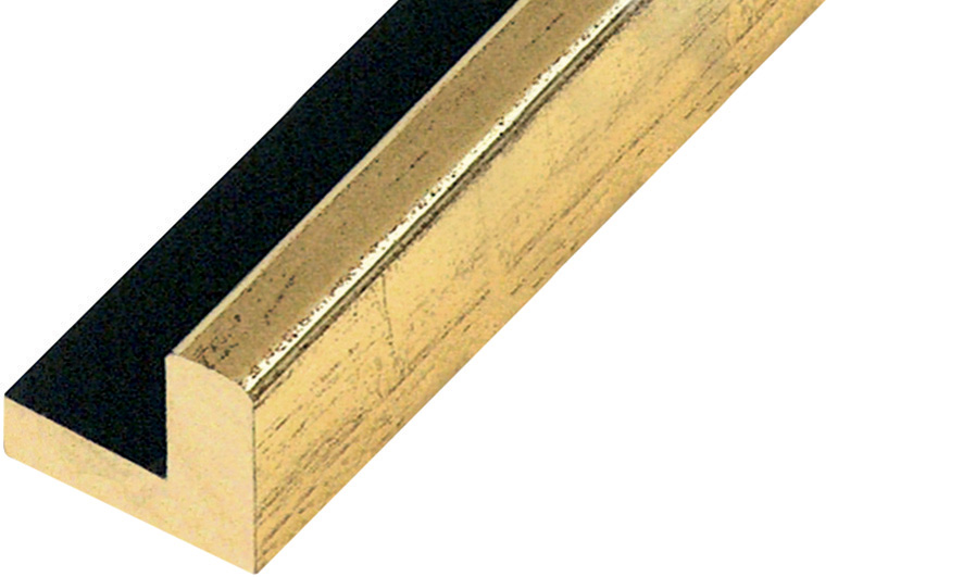 Profil în formă de L - ayous Lățime 40 mm Înălț.36 - auriu