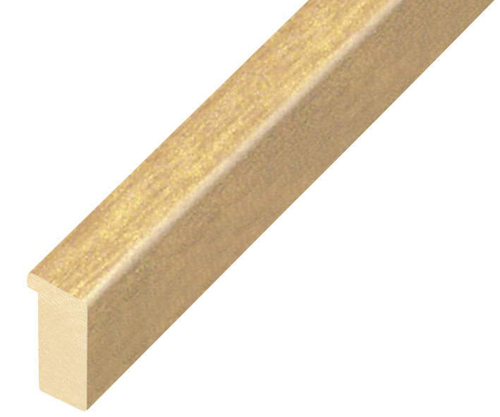 Profil ayous plat Lățime 15 mm Înălțime 25 - lemn natur - 608NAT