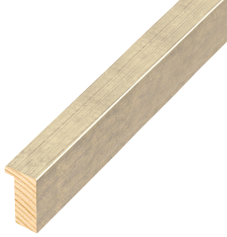 Profil pin îmbinat - Lățime 20mm Înălțime 32 - Argintiu - 616ARG