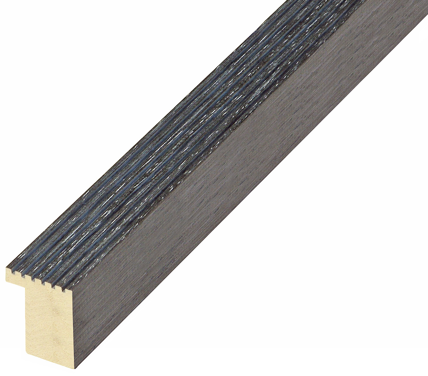 Profil în ayous tratat - Lățime 24 mm - Înălțime 33 - Fier - 643FERRO