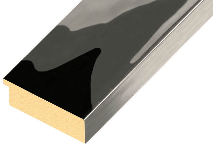 Profil ayous plat Lățime 68 mm Înălțime 20 - Argintiu lucios