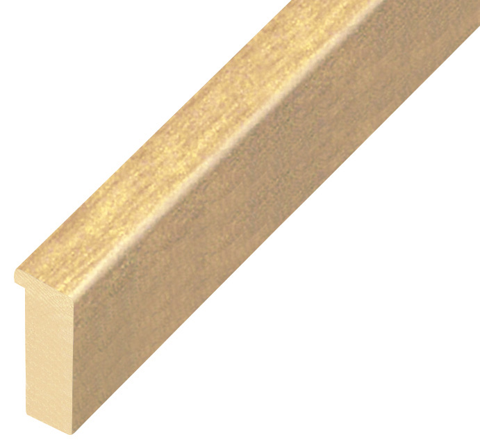 Profil ayous plat Lățime 15 mm Înălțime 32 - lemn natur - 715NAT