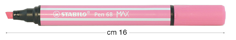 Markere Stabilo Pen 68 MAX - Roz