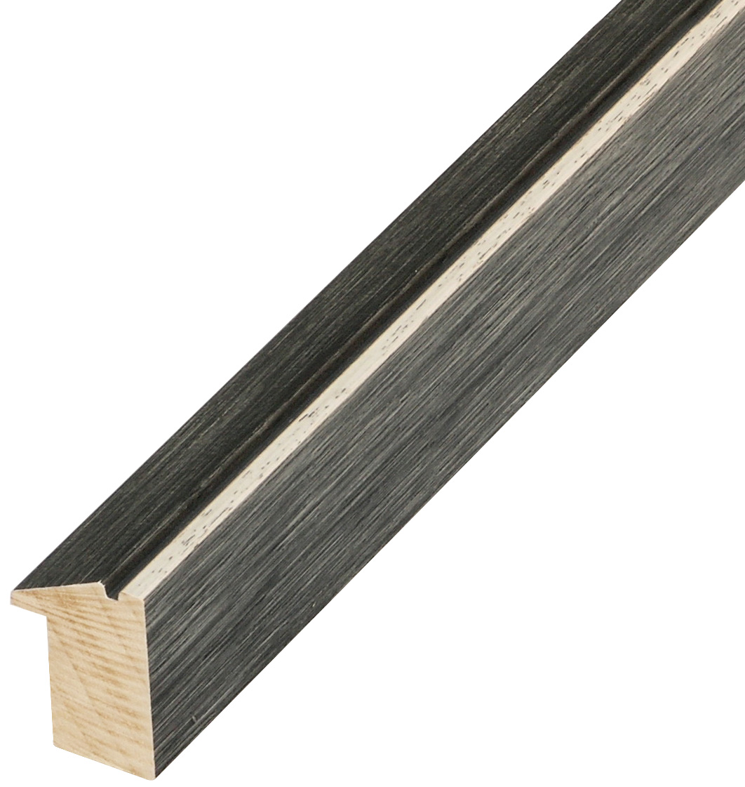 Profil ayous Înălțime 40 mm Lățime 28 - negru mat