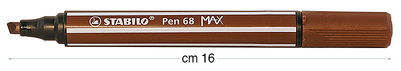 Markere Stabilo Pen 68 MAX - Maro