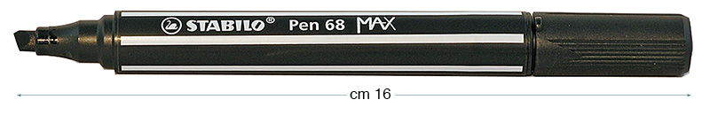 Markere Stabilo Pen 68 MAX - Negru