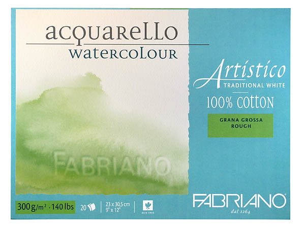 Fabriano Artistico 300g grosier - 46x61 cm - Bloc 10 foi
