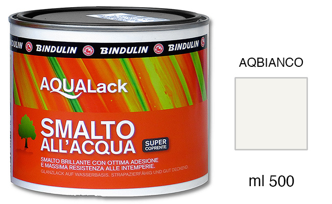 Culori pe bază de apă pentru lemn - Alb - Borcan 500ml
