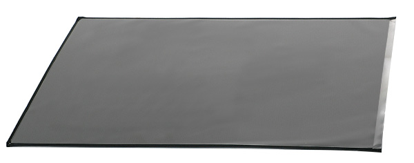 Plicuri PVC transparente cusute, cu placă neagră - 71x101 cm