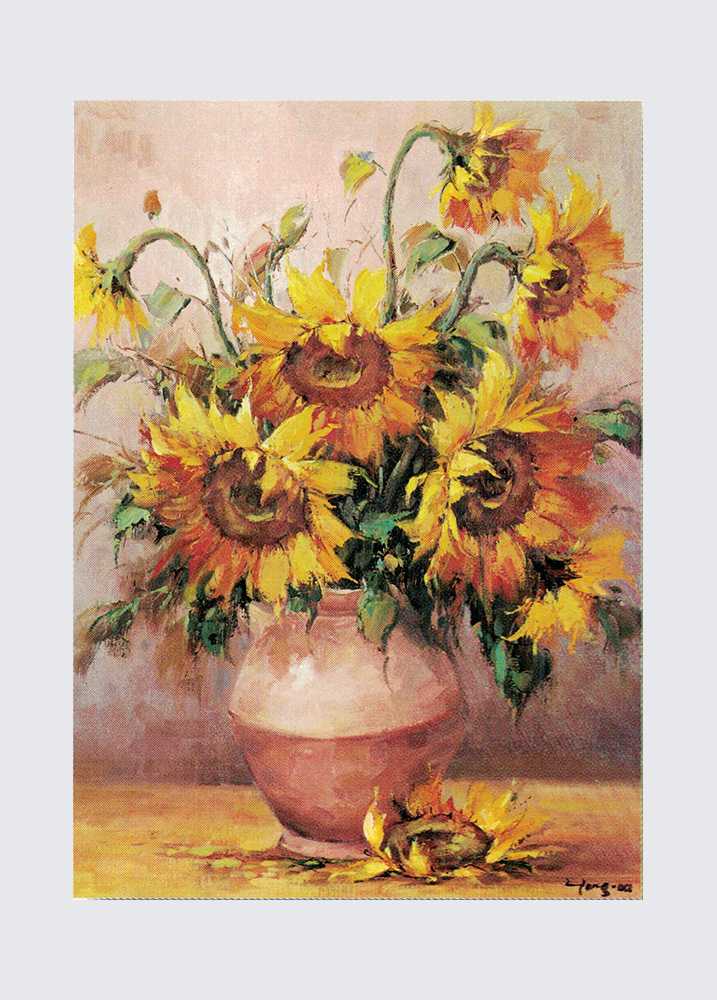Print: Vază cu flori - cm 50x70