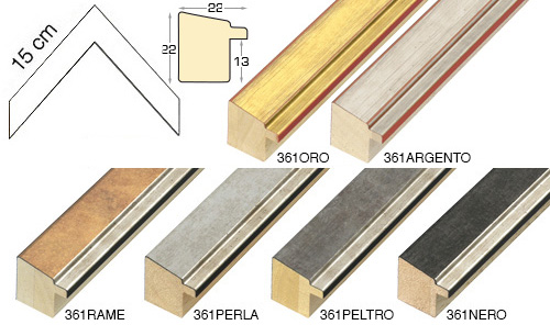 Serie completa de mostre de profile de colt 361 (6 buc.)