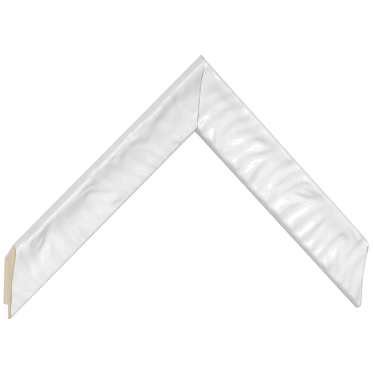 Mostră de colț al profilului 433BIANCO