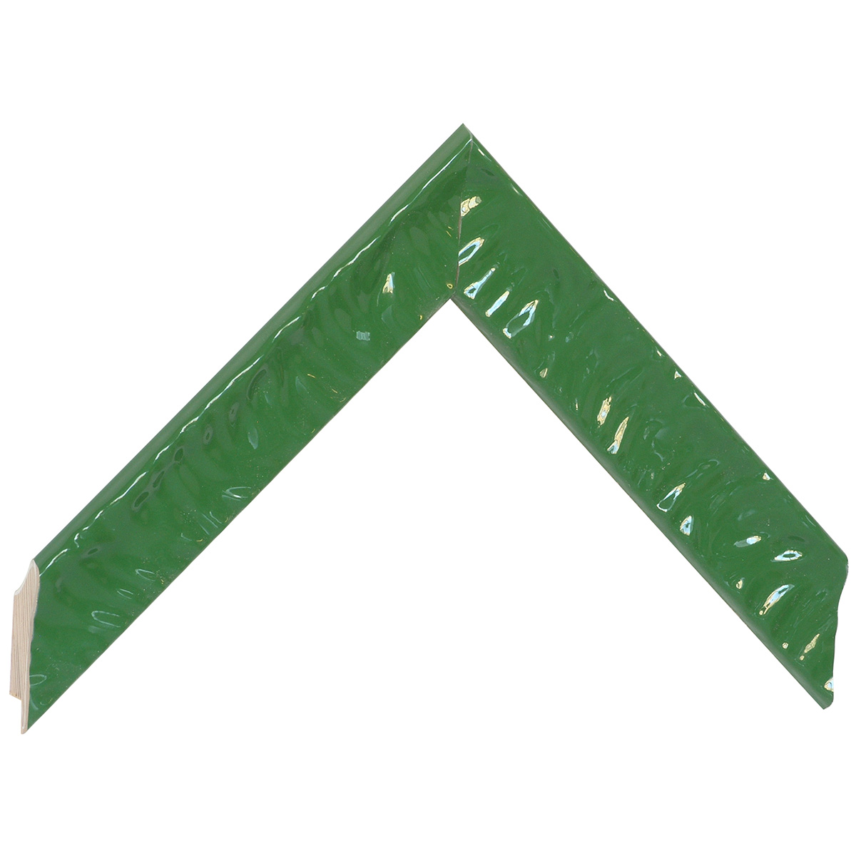 Mostră de colț al profilului 433VERDE