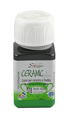 Ceramic-Color Ferrario 50 ml - n.517 Verde permanent