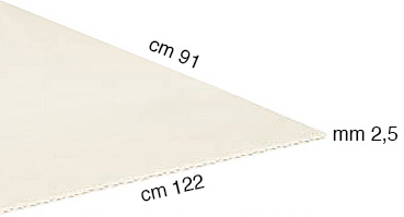 Carton ondulat Corri-Cor 91x122 pt. conservare fibre pure