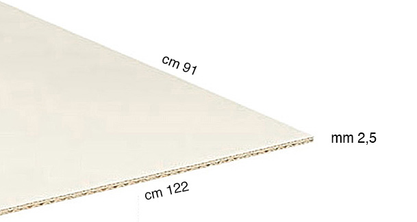 Carton ondulat Corri-Cor 91x122 pt. conservare anti umiditate