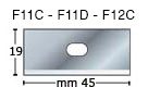 Lame pt. Fletcher MatMate - Pachet de 10 lame