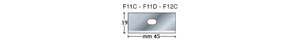 Lame 0.12 pentru Fletcher - Pachet de 100 de lame