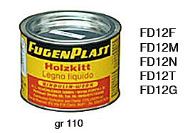 Pastă de lemn Fugenplast - Teak - borcan de 110 gr.