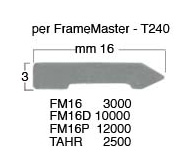 Săgeți rigide 16 mm pt. Frame Master - Pachet 10.000 buc. 