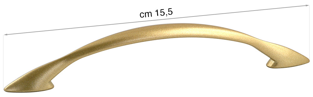 Pereche de mânere aurii pt. tăvi - 15,5 cm