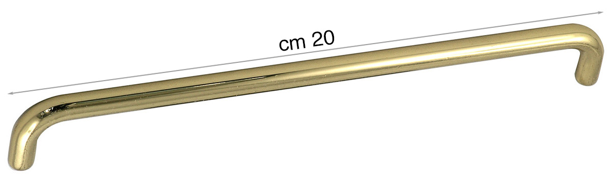 Pereche de mânere aurii - 20 cm