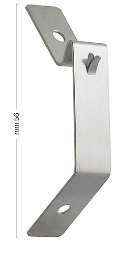 Cârlig cu arc pt. axa verticală 3 mm cu cheie - 5 buc.