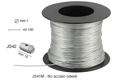 Fir de oțel cu diametru 1 mm - 100 metri